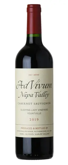 2019 Ad Vivum "Sleeping Lady Vineyard" Yountville Cabernet Sauvignon