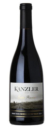 2019 Kanzler "Estate Reserve" Russian River Pinot Noir