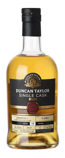 2007 Hampden 14 Year Old 'Duncan Taylor' Single Barrel Cask Strength Jamaican Rum