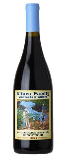 2021 Alfaro "Lindsay Paige Vineyard" Santa Cruz Mountains Pinot Noir