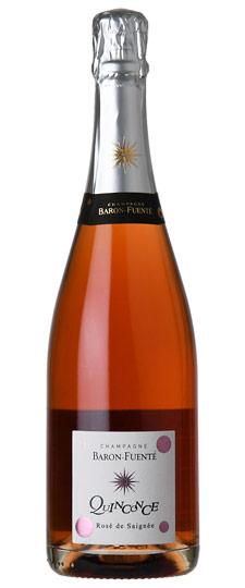 Baron Fuente "Quinconce" Brut Rosé Champagne (formerly Esprit)