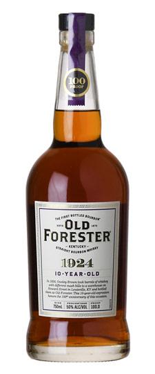 Old Forester 10 Year Old "1924" Kentucky Straight Bourbon Whiskey (750ml)