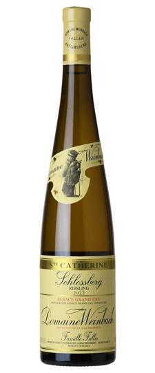 2022 Domaine Weinbach "Cuvée Ste. Catherine" Schlossberg Riesling Grand Cru Alsace