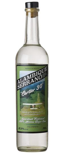 Alambique Serrano "Cartier 30" Still Strength Single Origin Aguardiente Tradicional Oaxacan Rum (700ml)