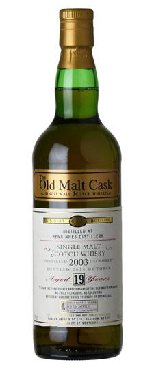 2003 Benrinnes 19 Year Old "Old Malt Cask 25th Anniversary" K&L Exclusive Single Canasta Sherry Butt Cask Strength Single Malt Scotch Whisky (700ml)