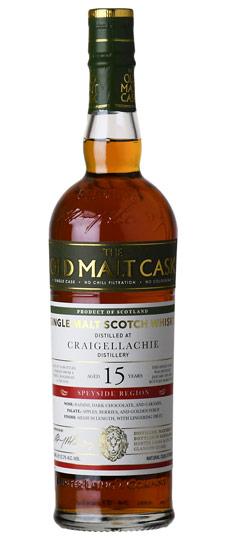 2009 Craigellachie 15 Year Old "Old Malt Cask - K&L Exclusive" Refill Sherry Hogshead Cask Strength Speyside Single Malt Whisky (700ml)