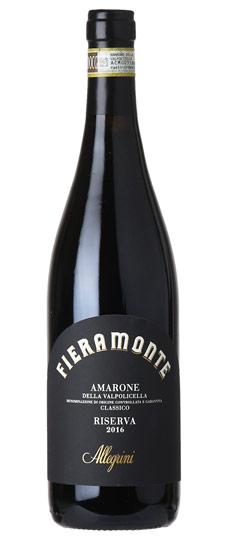 2016 Allegrini "Fieramonte" Amarone della Valpolicella Classico Riserva
