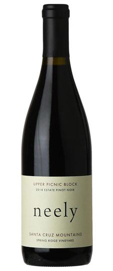 2018 Neely "Upper Picnic Block - Spring Ridge Vineyard" Santa Cruz Mountains Pinot Noir
