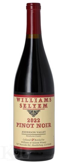 2022 Williams Selyem Anderson Valley Pinot Noir