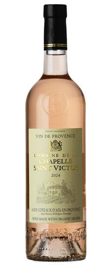 2024 Domaine la Chapelle Saint Victor Coteaux d'Aix en Provence Rosé