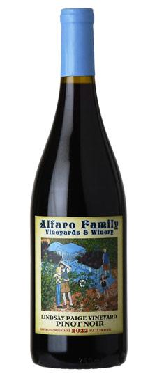 2022 Alfaro "Lindsay Paige Vineyard" Santa Cruz Mountains Pinot Noir