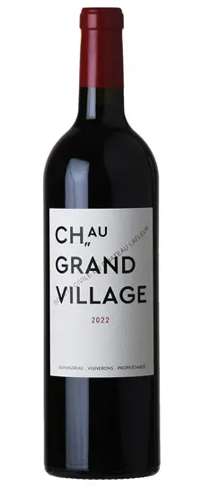 2022 Grand Village Rouge, Bordeaux Supérieur