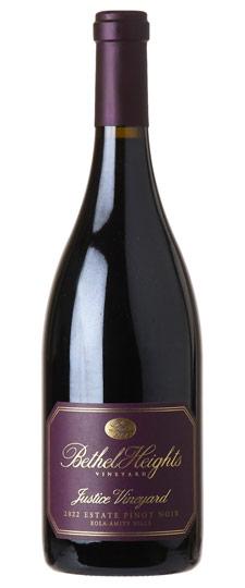 2022 Bethel Heights "Justice Vineyard" Eola-Amity Hills Pinot Noir