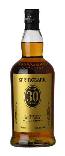 Springbank 30 Year Old "2025 Release" Campbeltown Single Malt Whisky (700ml)