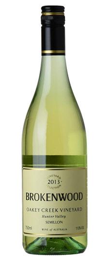 2013 Brokenwood "Oakey Creek" Sémillon Hunter Valley New South Wales