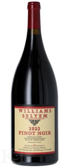 2022 Williams Selyem "Savoy Vineyard" Anderson Valley Pinot Noir (1.5L)