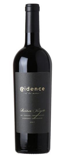 2021 Evidence "Bruadair Vineyard" Mount Veeder Cabernet Sauvignon