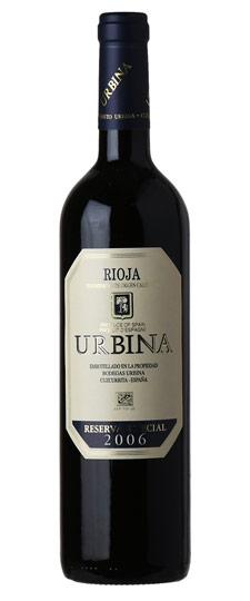 2006 Bodegas Urbina Reserva Especial Rioja