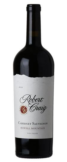 2021 Robert Craig "Estate" Howell Mountain Cabernet Sauvignon