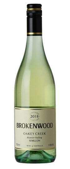 2018 Brokenwood "Oakey Creek" Sémillon Hunter Valley New South Wales