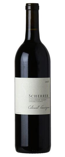 2018 Scherrer Alexander Valley Cabernet Sauvignon