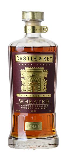 Castle & Key Cask Strength Wheated Kentucky Straight Bourbon Whiskey (750ml)