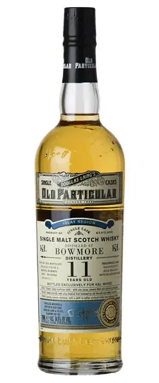 2014 Bowmore 11 Year Old "Old Particular" K&L Exclusive Refill Bourbon Barrel Cask Strength Islay Single Malt Scotch Whisky (700ml)