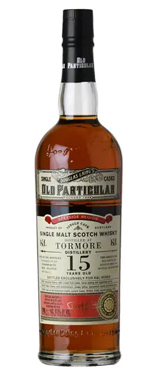 2010 Tormore 15 Year Old "Old Particular" K&L Exclusive First Fill Oloroso Sherry Butt Finished Cask Strength Speyside Single Malt Scotch Whisky (700ml)