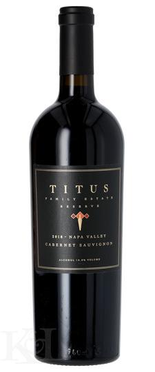 2018 Titus "Family Estate Reserve" Napa Valley Cabernet Sauvignon