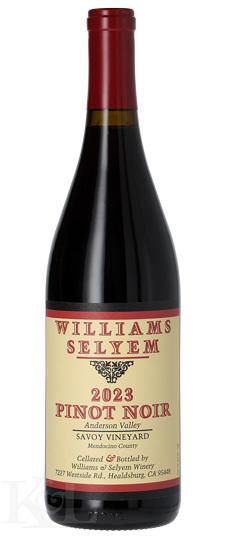 2023 Williams Selyem "Savoy Vineyard" Anderson Valley Pinot Noir