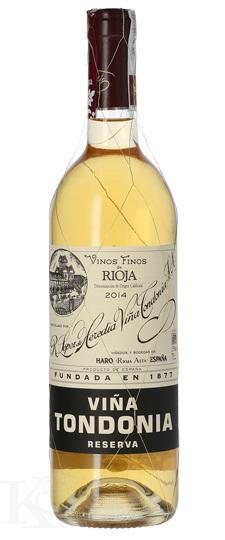 2014 Lopez de Heredia "Viña Tondonia" Blanco Reserva Rioja
