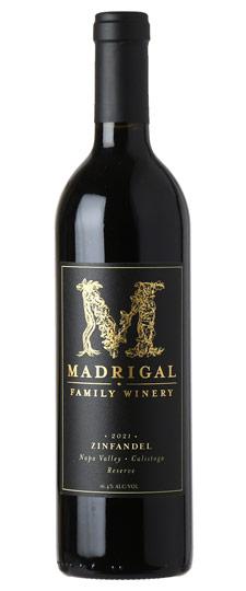 2021 Madrigal" Estate - Reserve" Napa Valley Zinfandel