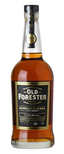 Old Forester Single Barrel 100 Proof "Warehouse L, Floor 1, L-01-020-03" K&L Exclusive Kentucky Straight Bourbon Whisky (750ml)