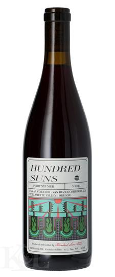 2024 Hundred Suns "Pamar Vineyard" Van Duzer Gap Pinot Meunier