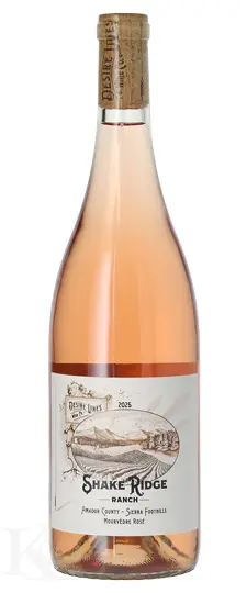 2025 Desire Lines "Shake Ridge Ranch" Amador County Rosé of Mourvèdre