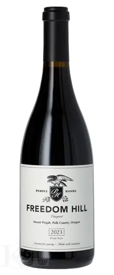 2023 Purple Hands "Freedom Hill Vineyard" Mt Pisgah Willamette Valley Pinot Noir