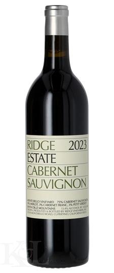 2023 Ridge Vineyards "Estate" Santa Cruz Mountains Cabernet Sauvignon