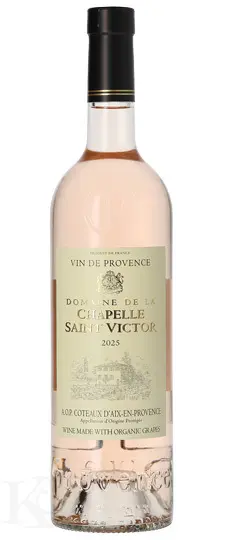 2025 Domaine la Chapelle Saint Victor Coteaux d'Aix en Provence Rosé