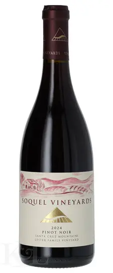 2024 Soquel Vineyards "Lester Family Vineyard"Santa Cruz Mountains Pinot Noir