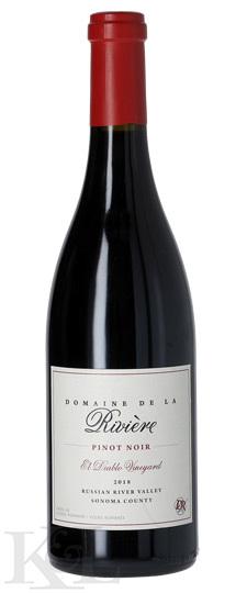2018 Domaine de la Rivière "El Diablo Vineyard" Russian River Valley Pinot Noir