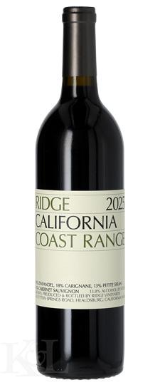 Ridge Vineyards "Coast Range" California Red Blend