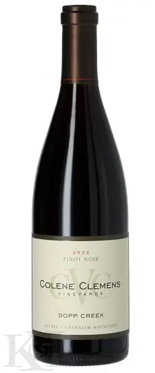 2022 Colene Clemens "Dopp Creek Vineyard" Chehalem Mountains Pinot Noir