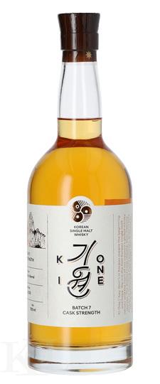 Ki One "Batch 7" 1st Fill Bourbon Korean Single Malt Whisky (700ml)