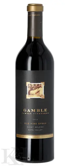 2013 Gamble Family "Old Vine" St. Helena Syrah