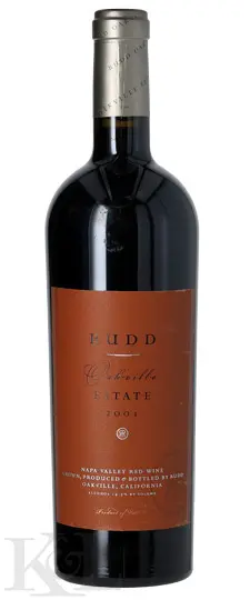 2001 Rudd "Oakville Estate" Napa Valley Bordeaux Blend (lightly scuffed label)