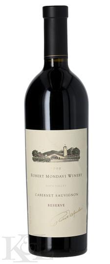 2002 Robert Mondavi "Reserve" Napa Valley Cabernet Sauvignon (bin soiled)