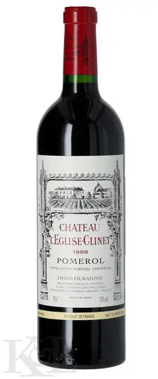1998 L'Eglise-Clinet, Pomerol (depressed cork)