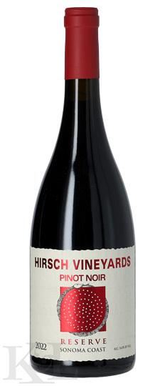 2022 Hirsch "Estate - Reserve" Sonoma Coast Pinot Noir