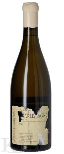2011 Pierre-Yves Colin-Morey Corton Charlemagne Grand Cru (cracked capsule, bin-soiled & torn label)