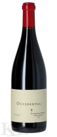 2021 Occidental "Cuvée Catherine - Running Fence Vineyard" Sonoma Coast Pinot Noir (bin soiled label)